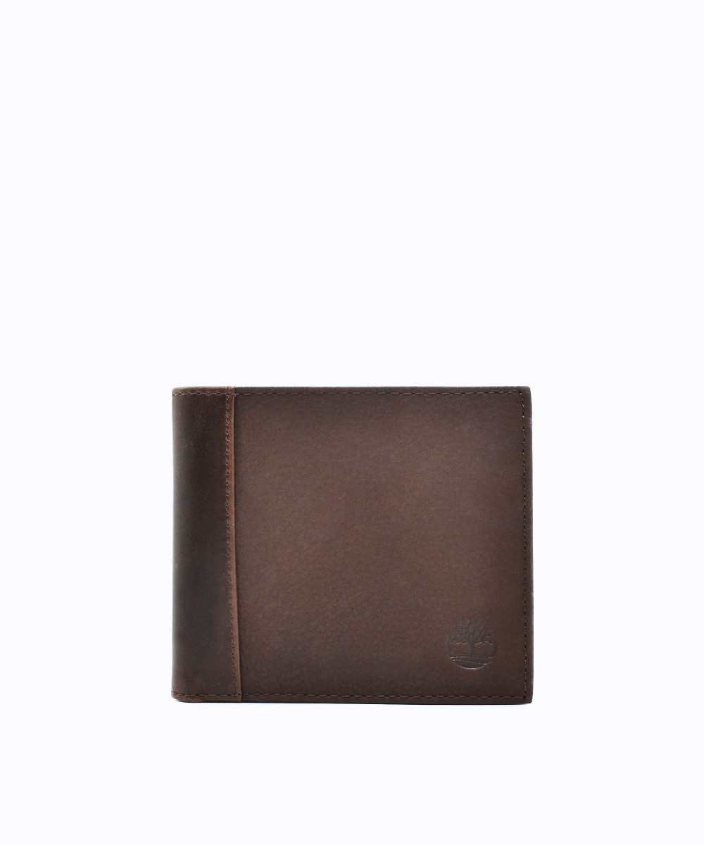 TIMBERLAND TB0A23N6243 Bifold Leather Chocolate Brown