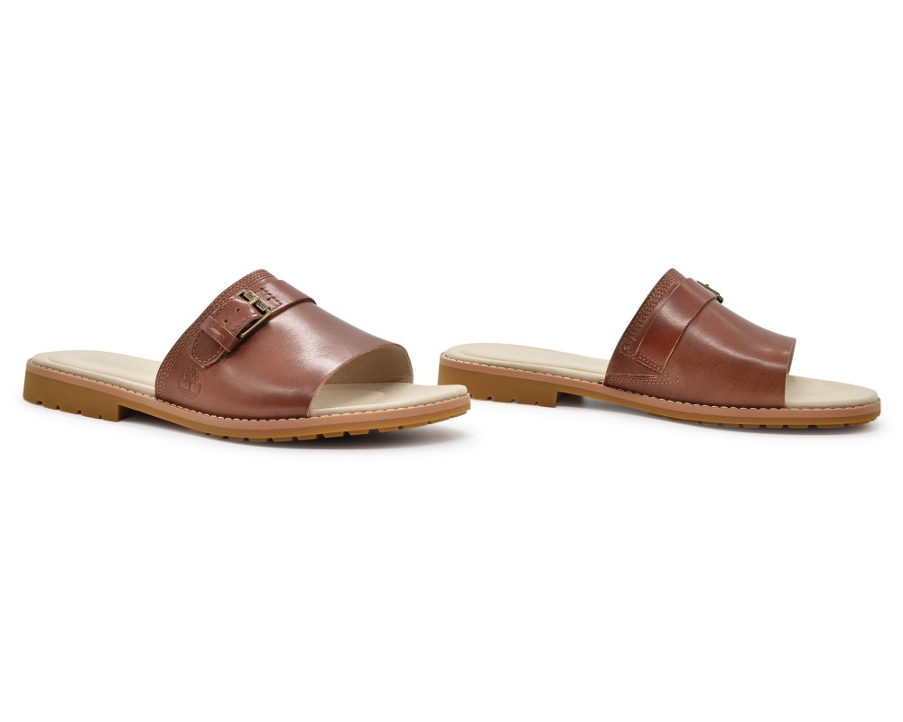 TIMBERLAND TB0A24RJF13 Chicago Riverside Slide Rust καφέ