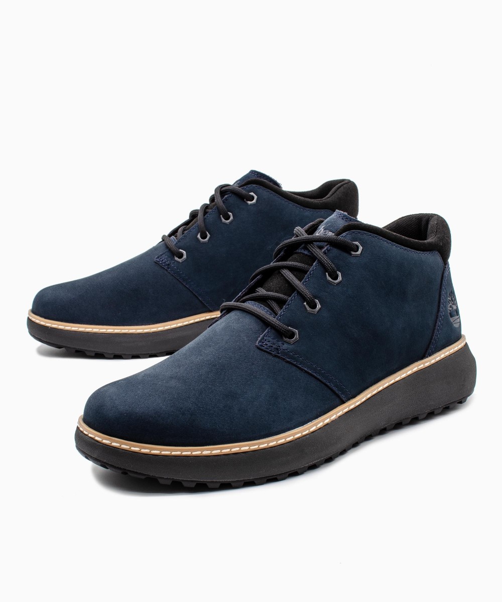 TIMBERLAND TB0A69Q5W06 Hudson Road Mid Lace Up Chukka Boot Navy