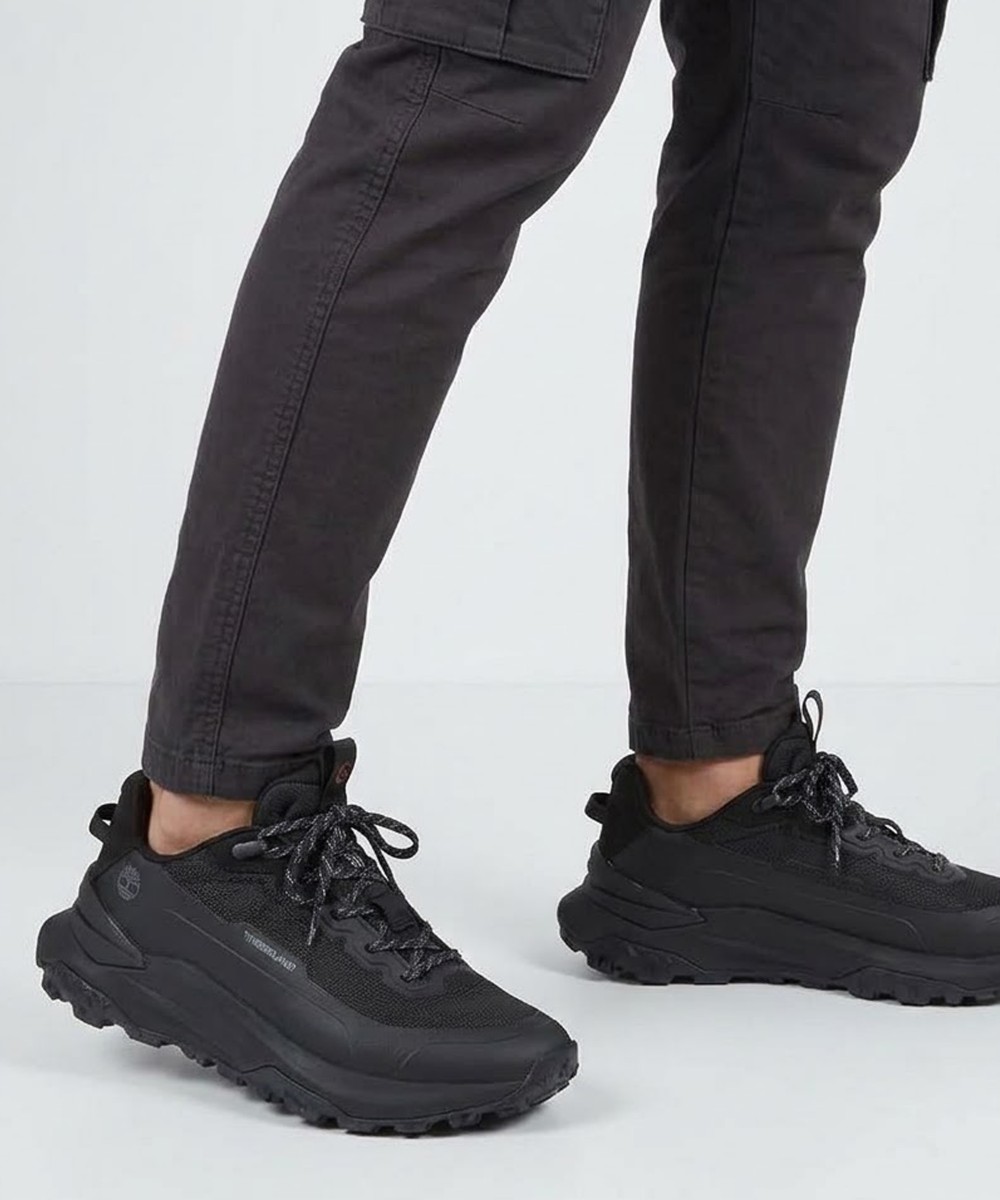 TIMBERLAND TB0A6F16EK9 Motion Access Low Lace Up Sneaker Black Mesh