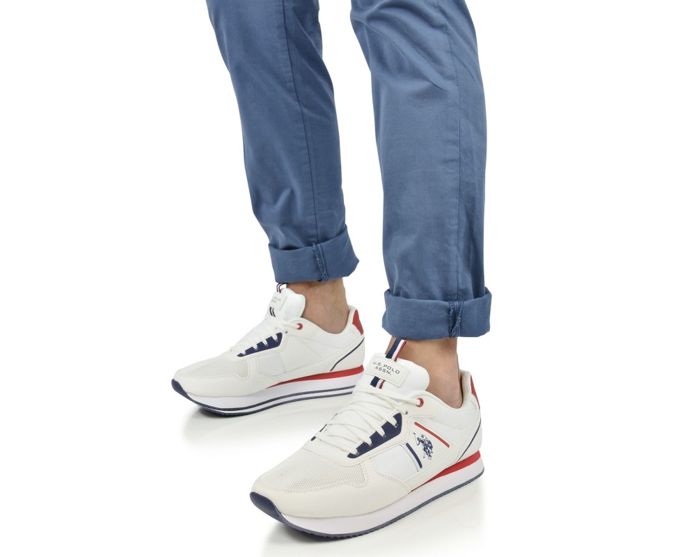 US POLO ASSN NOBIL007-WHI λευκό 