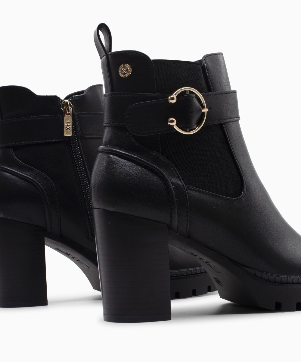 XTI Γυναικεία Μποτάκια 146044 Black