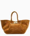 BAGS Γυναικείες Τσάντες 252500032-19 Premium Leather Suede ταμπά