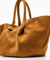 BAGS Γυναικείες Τσάντες 252500032-19 Premium Leather Suede ταμπά