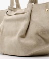 BAGS Γυναικείες Τσάντες 252500032-63 Premium Leather Suede μπεζ