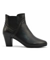 Be Natural Γυναικεία Μποτάκια 8-25314-23 001 leather Black