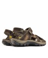 Caterpillar Ανδρικά Σανδάλια P716654 Giles Oxford Dark Brown 