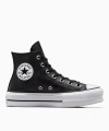 CONVERSE Chuck Taylor All Star Lift Platform Leather 561675C Black