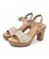 Eva Frutos 5869 Premium Leather μπεζ Χρυσό 
