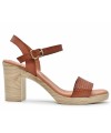 EVA FRUTOS Πέδιλο 990 Premium Leather ταμπά