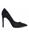 Γόβα Francesco Milano P09-1M βελούδο Black