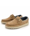 HEY DUDE Welsh Washed 112221529 Beige Tabacco