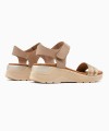 OH ! MY SANDALS 5189-11956 Leather Taupe