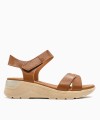 OH ! MY SANDALS 5192-11987 Leather ταμπά