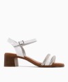 OH ! MY SANDALS Πέδιλο 5356-11920 Premium Leather Λευκό