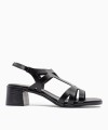 OH ! MY SANDALS Πέδιλο 5615-13416 Premium Leather Black