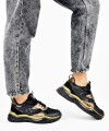 PEPE JEANS Sneakers BANKSY MOON PLS31394 999 μαύρο 