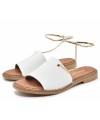RAGAZZA Σανδάλια 01022 Premium Leather λευκό