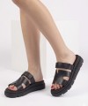 RAGAZZA Σανδάλια 01024 Premium Leather μαύρο