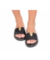 Ragazza Σανδάλια 01025 Premium Leather μαύρο