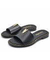 Ragazza Σανδάλια 01025 Premium Leather μαύρο