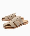 RAGAZZA Σανδάλια 01049 Leather suede Μπέζ