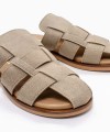 RAGAZZA Σανδάλια 01049 Leather suede Μπέζ