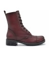 RAGAZZA Γυναικεία Μποτάκια 0266 leather μπορντό