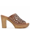 RAGAZZA Γυναικεία Πέδιλα 0333 Leather ταμπά 