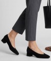 RAGAZZA γόβες 041 Leather Suede Black