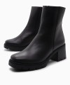 RAGAZZA Γυναικεία Μποτάκια 0658 leather Black