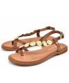 RAGAZZA Γυναικεία Σανδάλια 0984 Leather ταμπά