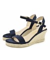 Ragazza Καλοκαιρινές Πλατφόρμες Espadrilles 0677 μπλε