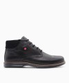 ROBINSON Μποτάκι 70371 Premium Leather Μαύρο