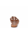Γυναικεία Σανδάλια Sante 100051-18 leather ταμπά