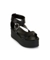 Sante 19-287-01 leather μαύρο