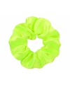 Scrunchies Λαστιχάκια μαλλιά σατέν 246-35 Fluo κίτρινο