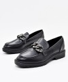 SEVEN Γυναικεια Loafers P185L8682001 85L 868 Black