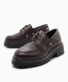 SEVEN Γυναικεία Μοκασίνια Loafers X103R0623501 062 Brown 
