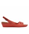 Take Me Γυναικεία Σανδάλια SOF 2060 C-304 Leather Red