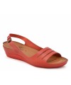 Take Me Γυναικεία Σανδάλια SOF 2060 C-304 Leather Red