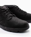 TIMBERLAND TB0A6C7TEL3 Parker Street Mid Lace Up Sneaker Blackout Nubuck
