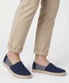 TOMS 10023173 Alpargata Rope 2.0 Navy Nautical Stripe