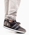 US POLO ASSN XIRIO011-BLK-GRY01 Black Dark Grey