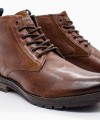 WRANGLER Boogie Mid WM32160A 064 Premium Leather Cognac