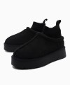 XTI 146066 Μποτάκια Vegan Black