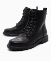 XTI Γυναικεία Μποτάκια 146243 leather Black