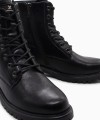 XTI Γυναικεία Μποτάκια 146243 leather Black