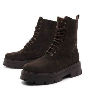 RAGAZZA Γυναικεία Μποτάκια 0258 leather Brown