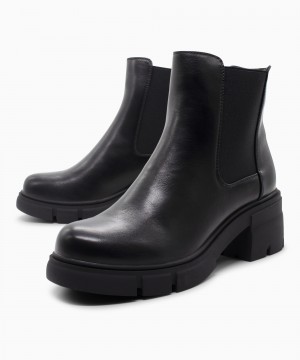 SEVEN Γυναικεία Μποτάκια X399F1303001 130 Black